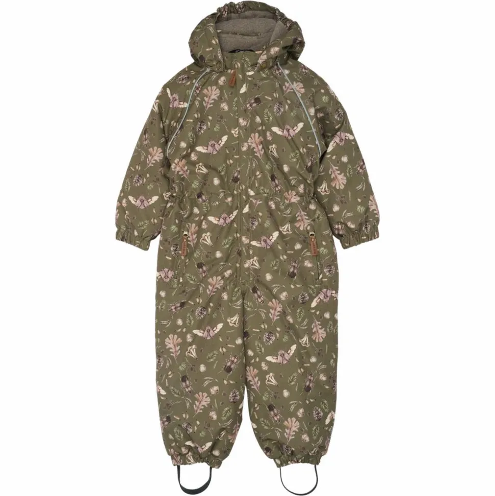 Mikk-line Pige Flyverdragt m. BIONIC-FINISH® ECO coating - Burnt Olive