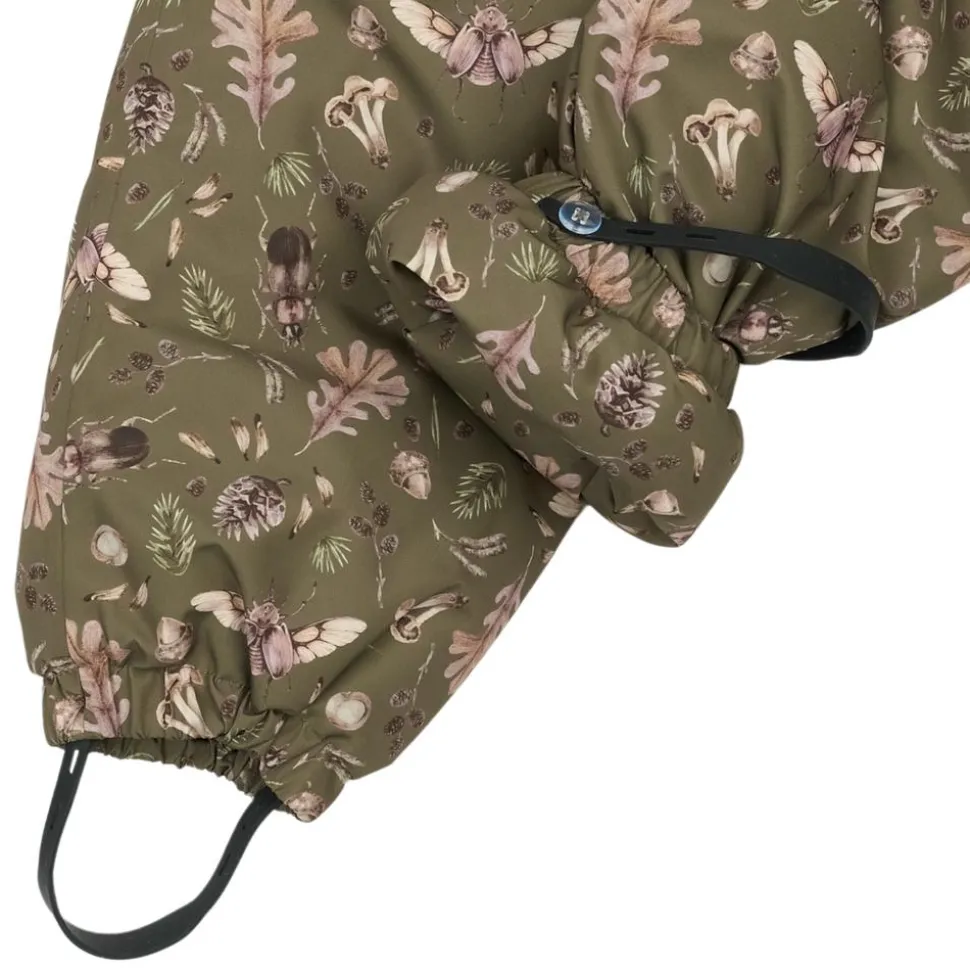 Mikk-line Pige Flyverdragt m. BIONIC-FINISH® ECO coating - Burnt Olive