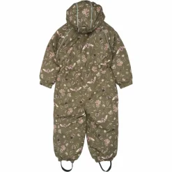 Mikk-line Pige Flyverdragt m. BIONIC-FINISH® ECO coating - Burnt Olive