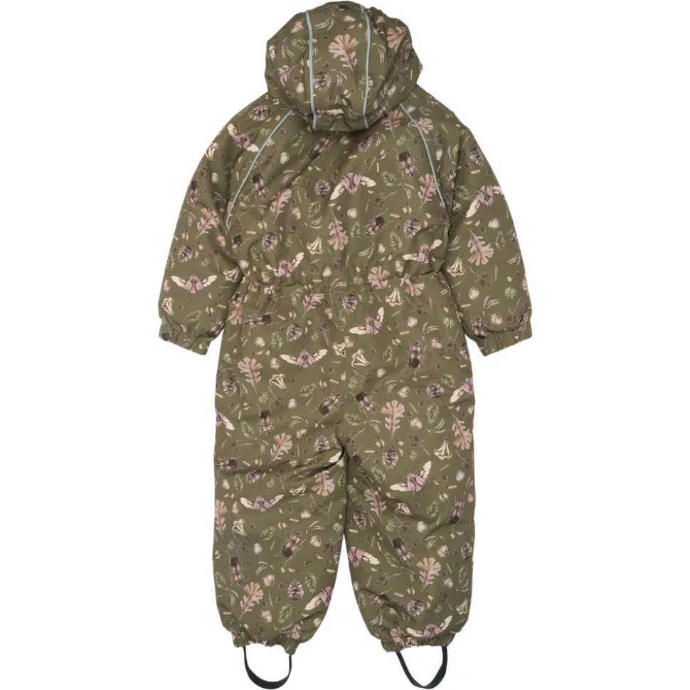 Mikk-line Pige Flyverdragt m. BIONIC-FINISH® ECO coating - Burnt Olive