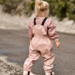 Mikk-line Pige Regnsæt - Adobe Rose