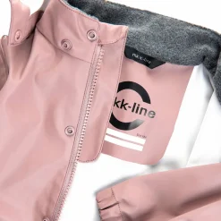 Mikk-line Pige Regnsæt - Adobe Rose