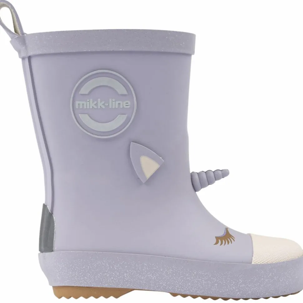 Mikk-line Unicorn Pige Gummistøvler - Lavender Aura