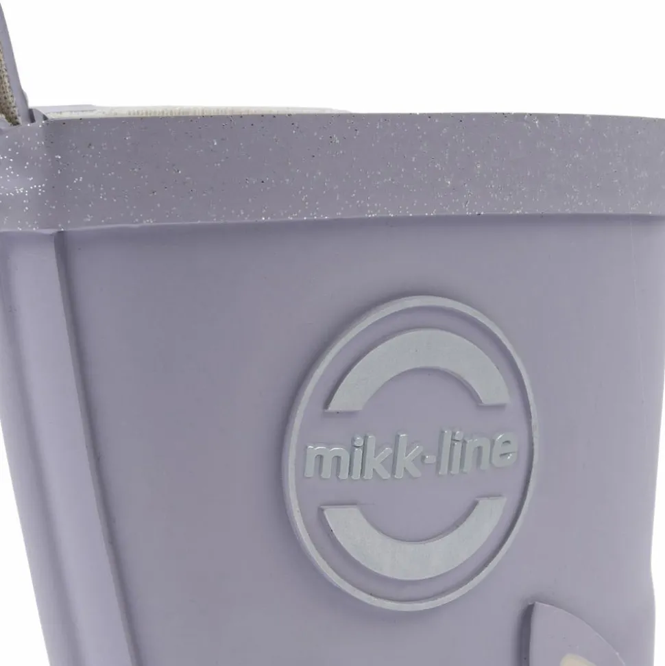 Mikk-line Unicorn Pige Gummistøvler - Lavender Aura