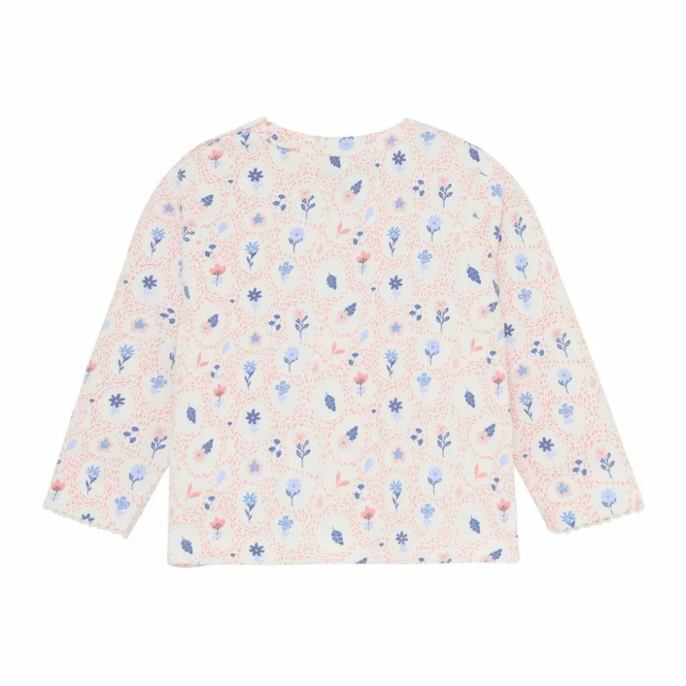 Minymo Baby Bluse i økologisk bomuld - Marshmallow White