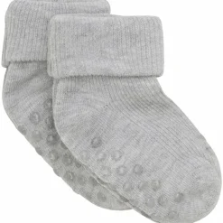 Minymo Baby Strømper - Light Grey Melange