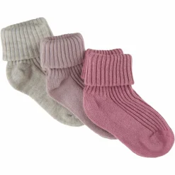 Minymo Baby Strømper - Rose Smoke