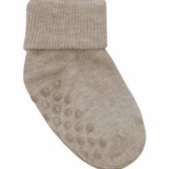 Minymo Baby Strømper - Silver Mink Melange