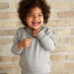 Minymo Baby Sweatsæt - Greymelange