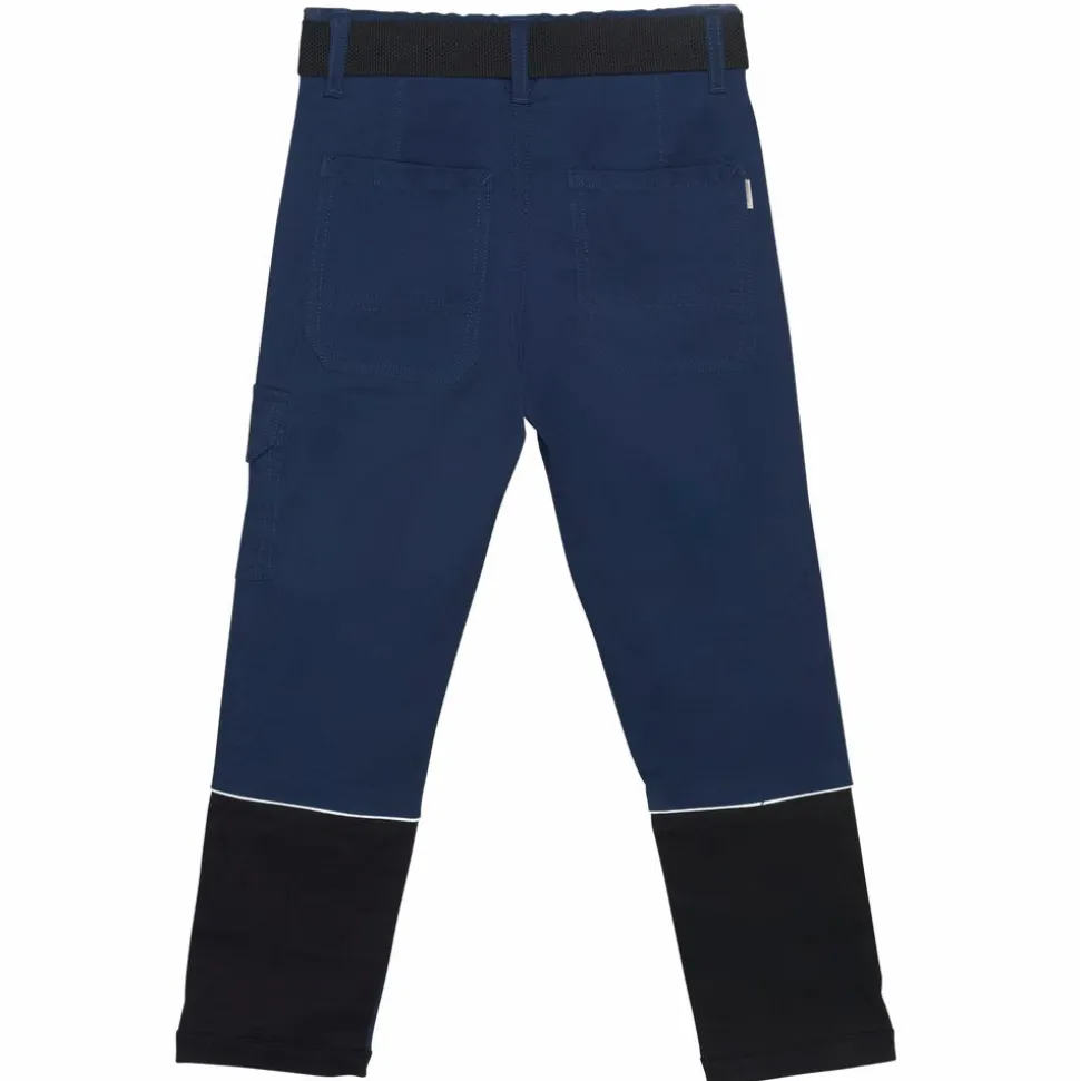 Minymo Børne Arbejdsbukser - Navy Night