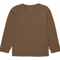 Minymo Børne Langærmet t-shirt - Toffee