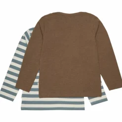 Minymo Børne Langærmet t-shirt - Toffee