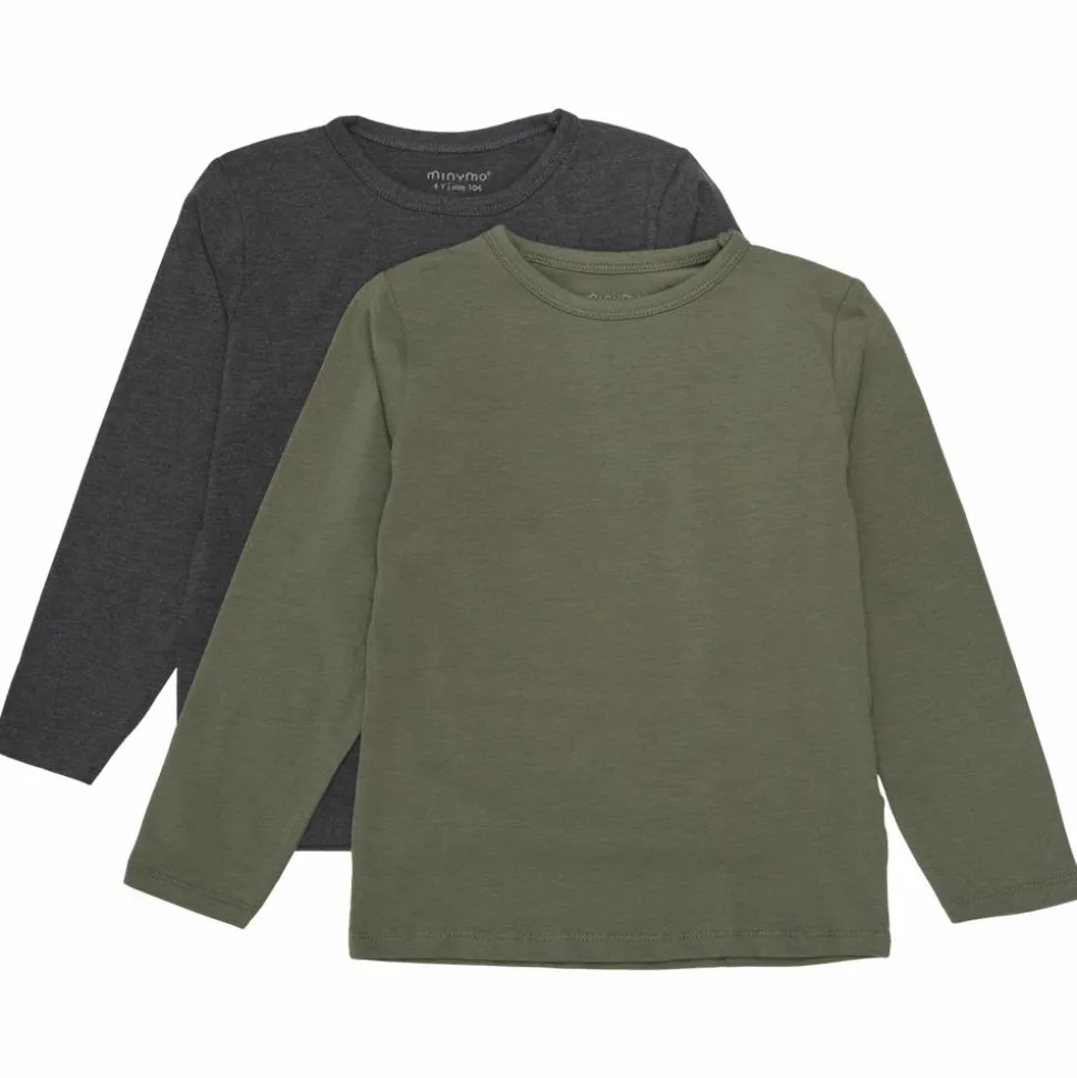 Minymo Børne Langærmet t-shirt - Beetle