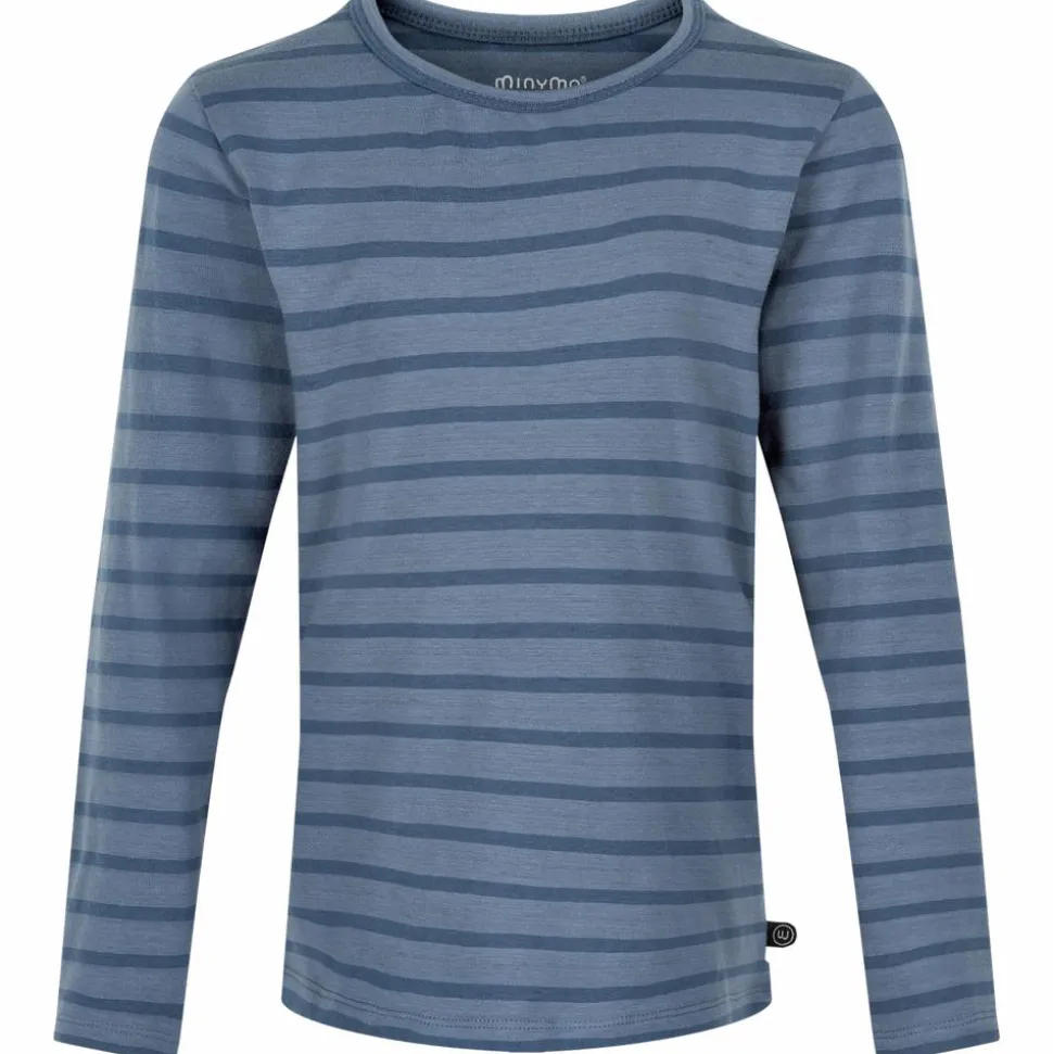 Minymo Børne Langærmet t-shirt - New Navy