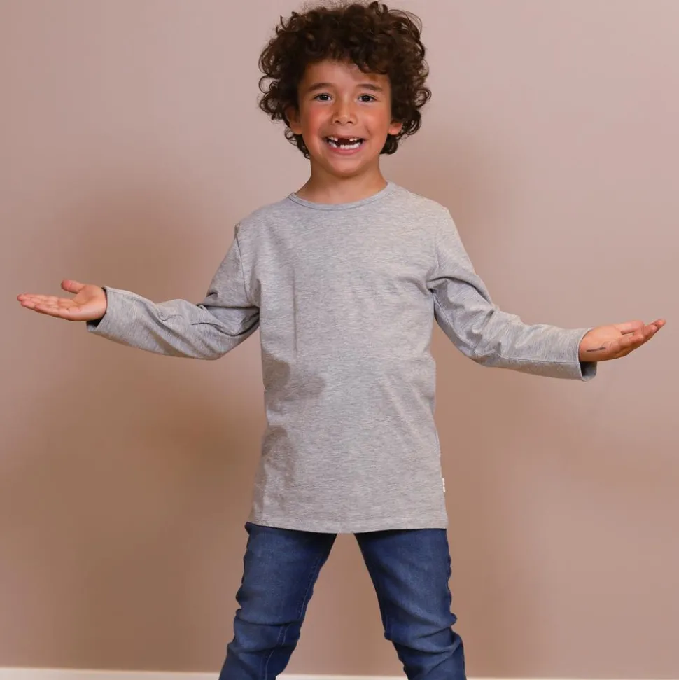 Minymo Børne Langærmet t-shirt - Dark Navy