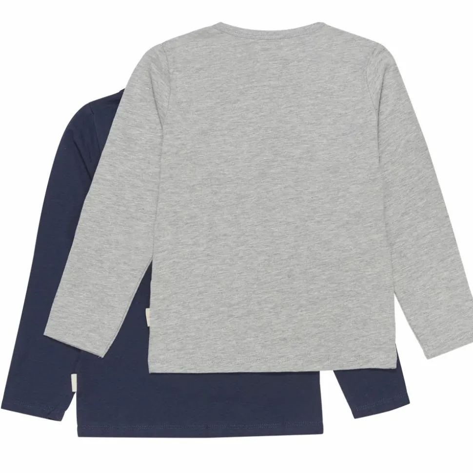 Minymo Børne Langærmet t-shirt - Dark Navy