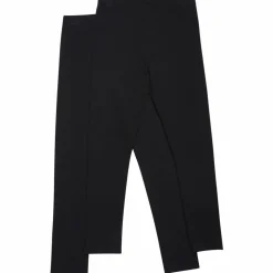 Minymo Børne Leggings - Anthacite Black