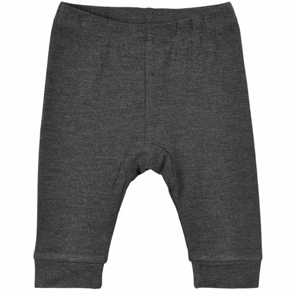 Minymo Børne Leggings - Dark Grey Melange