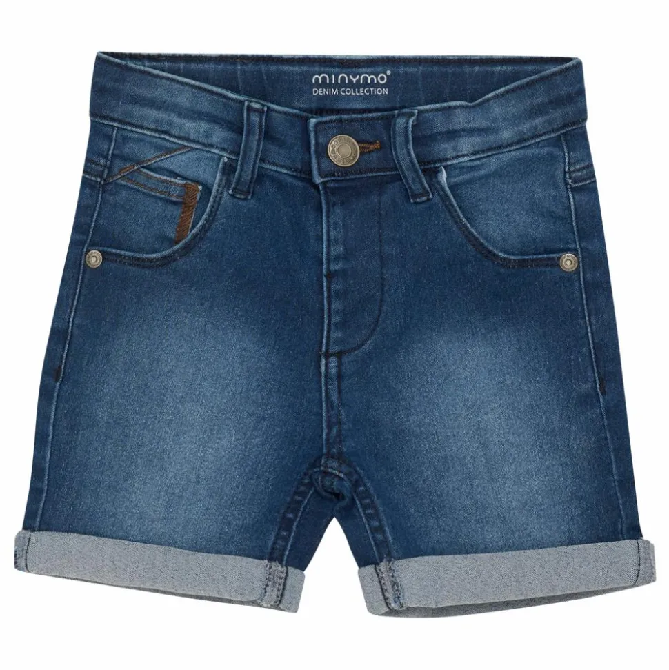 Minymo Børne Shorts i økologisk bomuld - Denim