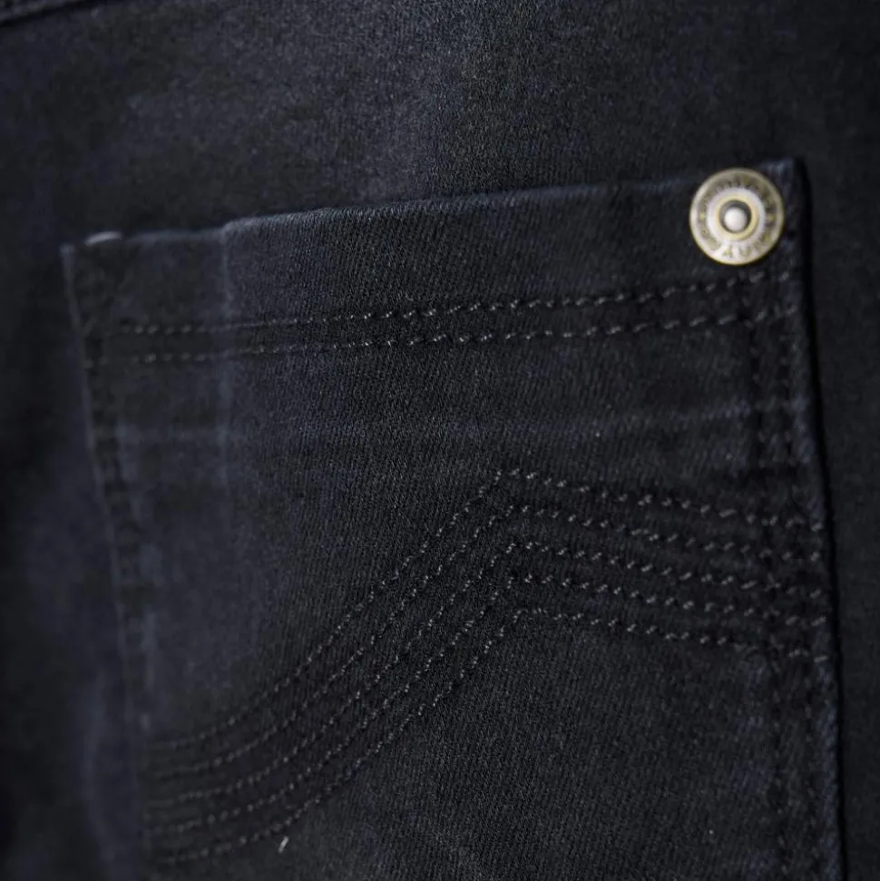 Minymo Børne Shorts i økologisk bomuld - Grey Black
