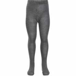 Minymo Børne Strømpebukser - Dark Grey Melange