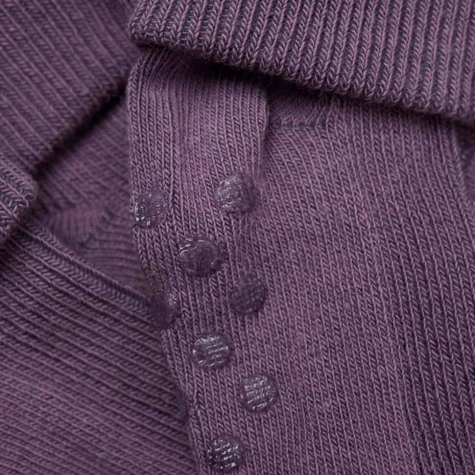 Minymo Børne Strømper m. non-slip - Flint