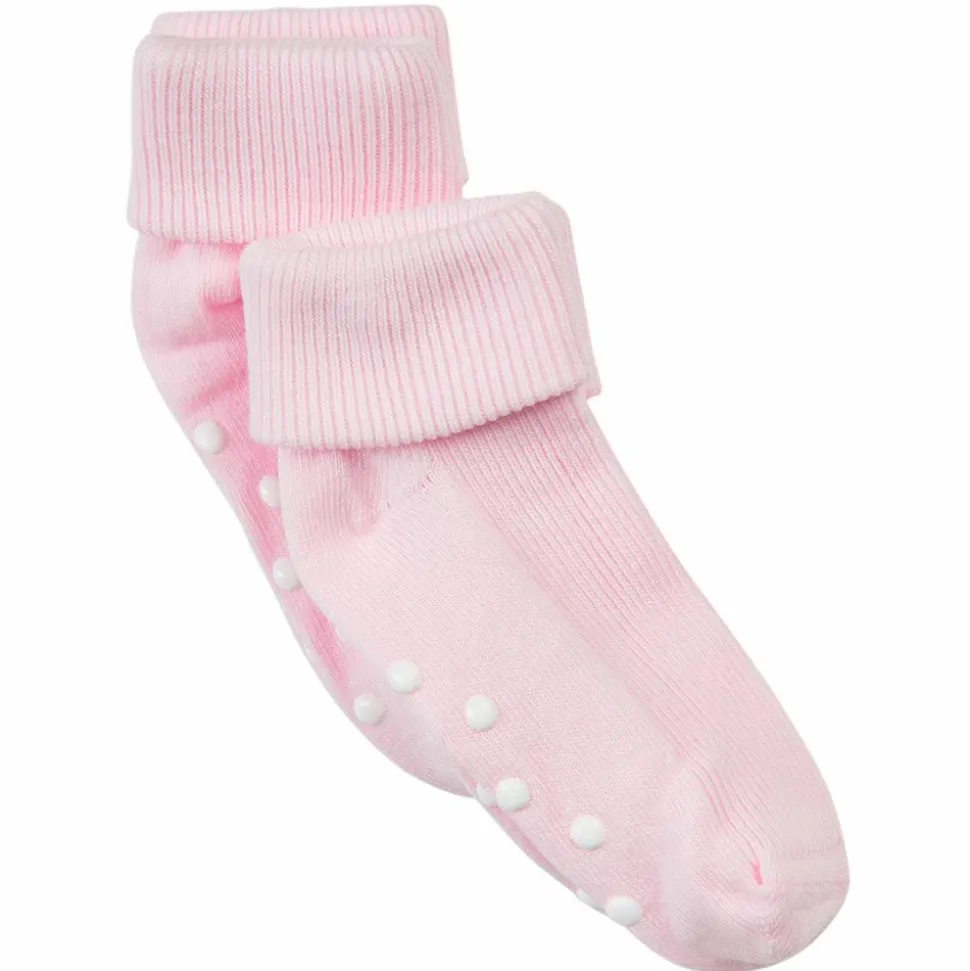 Minymo Børne Strømper m. non-slip - Light Rose