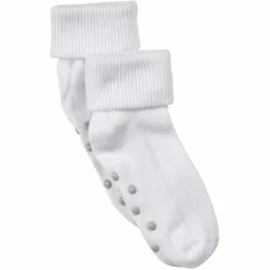 Minymo Børne Strømper m. non-slip - White