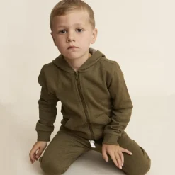 Minymo Børne Sweatpants - Dark Olive