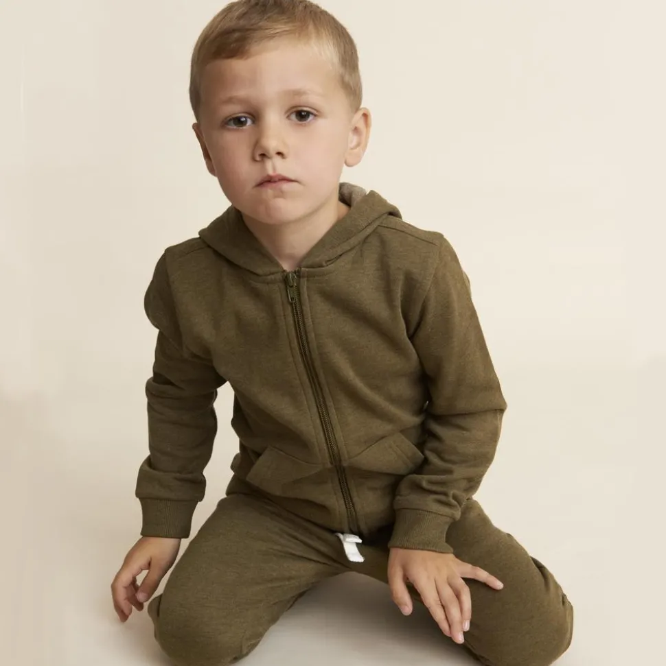 Minymo Børne Sweatpants - Dark Olive