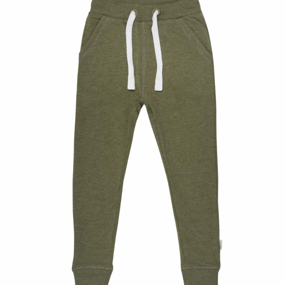 Minymo Børne Sweatpants - Dark Olive