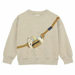 Minymo Børne Sweatshirt - Beige Melange
