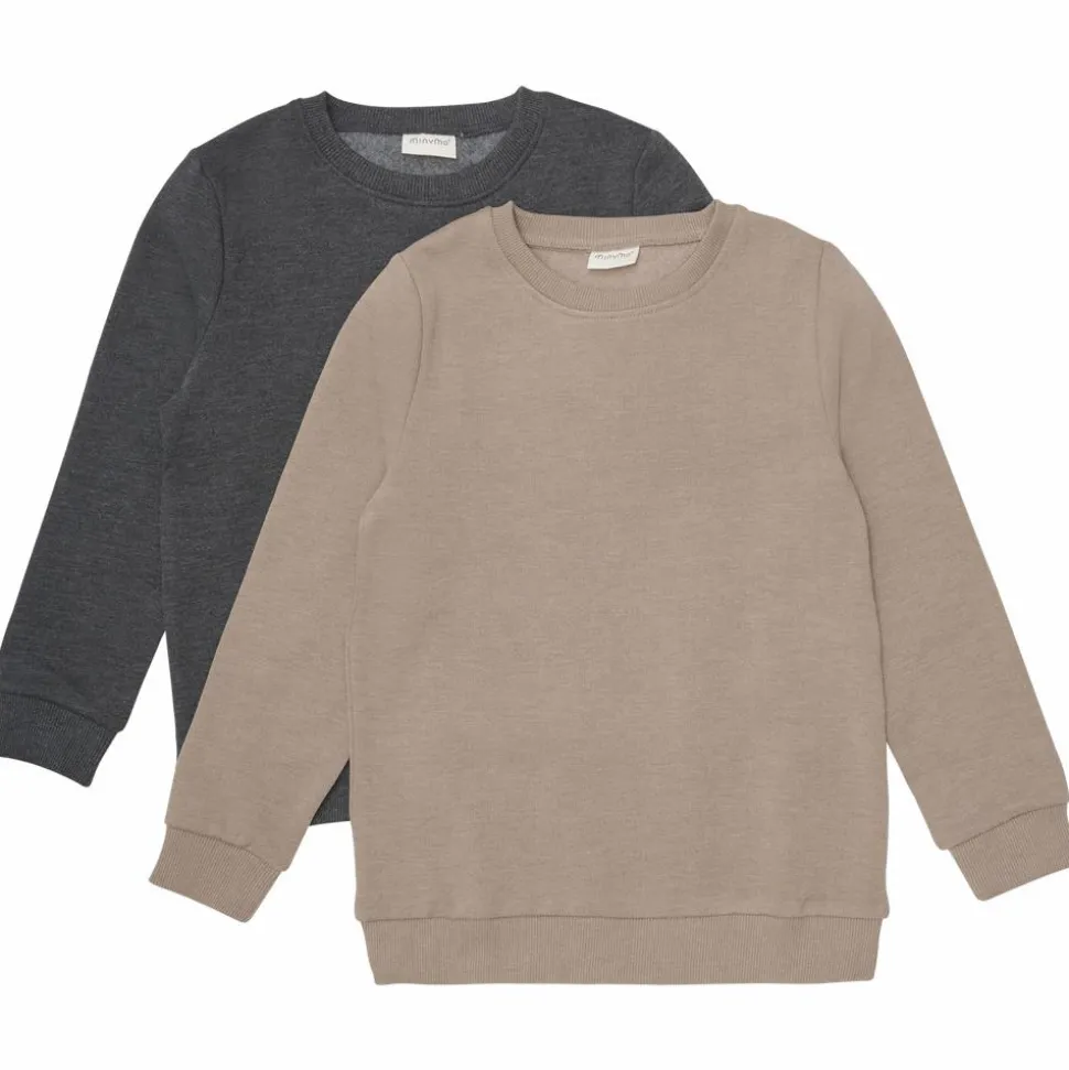 Minymo Børne Sweatshirt - Fossil