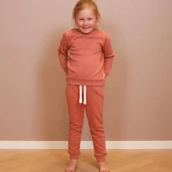 Minymo Børne Sweatsæt - Canyon Rose