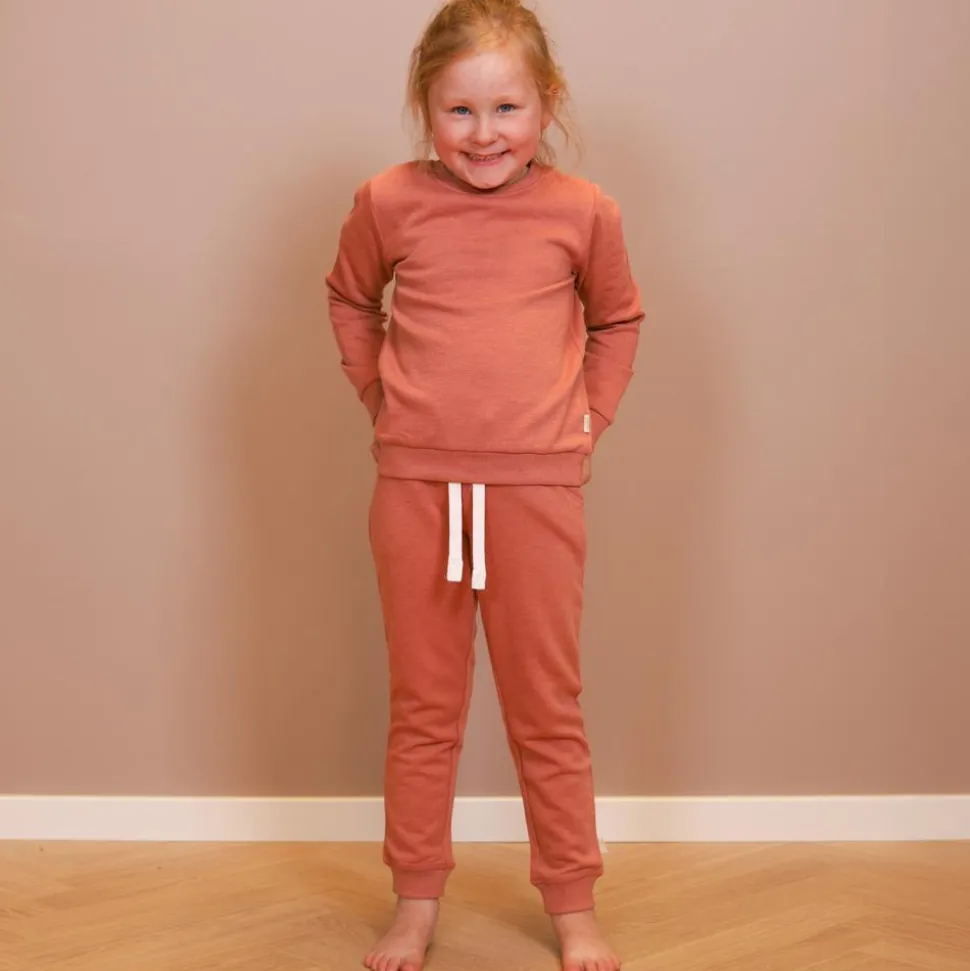 Minymo Børne Sweatsæt - Canyon Rose