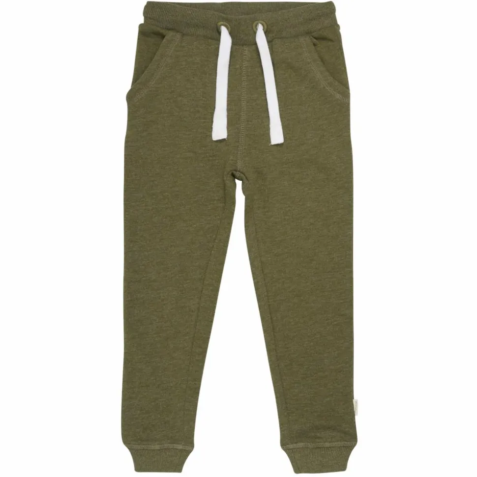 Minymo Børne Sweatsæt - Dark Olive