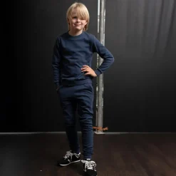 Minymo Børne Sweatsæt - New Navy (Insignia Blue)