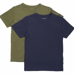 Minymo Børne T-shirt - Dark Olive