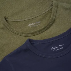 Minymo Børne T-shirt - Dark Olive