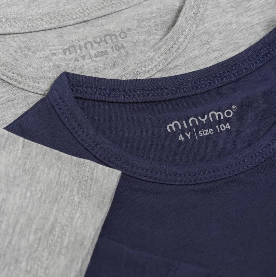 Minymo Børne T-shirt - Dark Navy