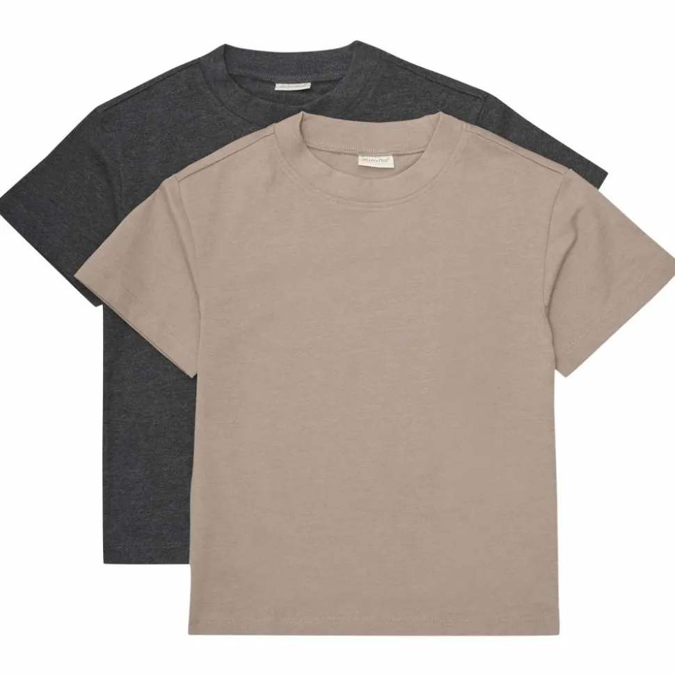 Minymo Børne T-shirt - Fossil