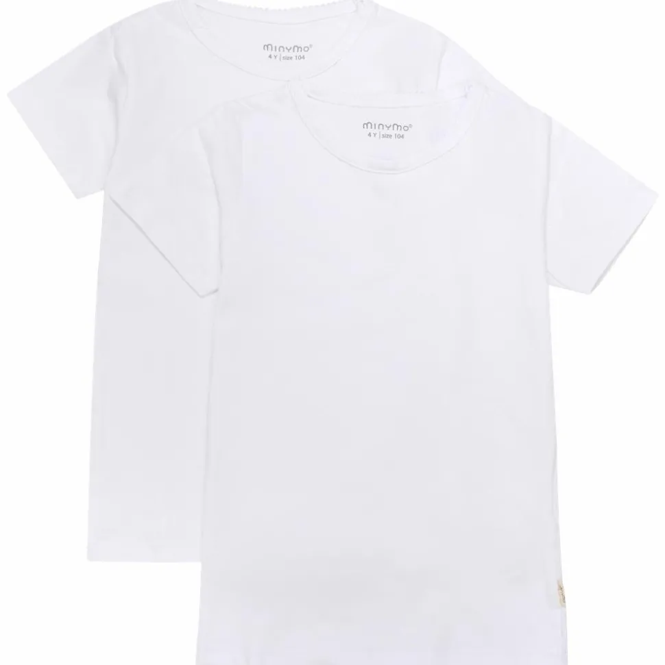 Minymo Børne T-shirt - White