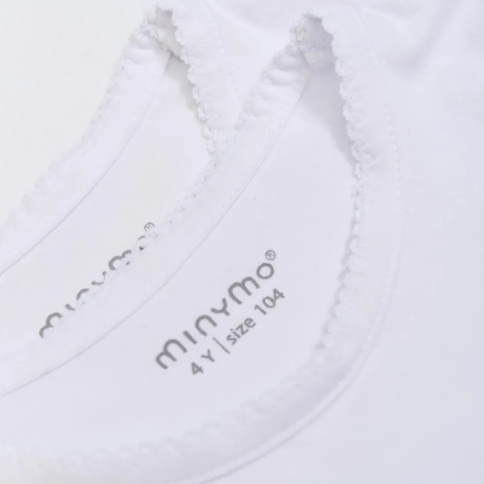 Minymo Børne T-shirt - White