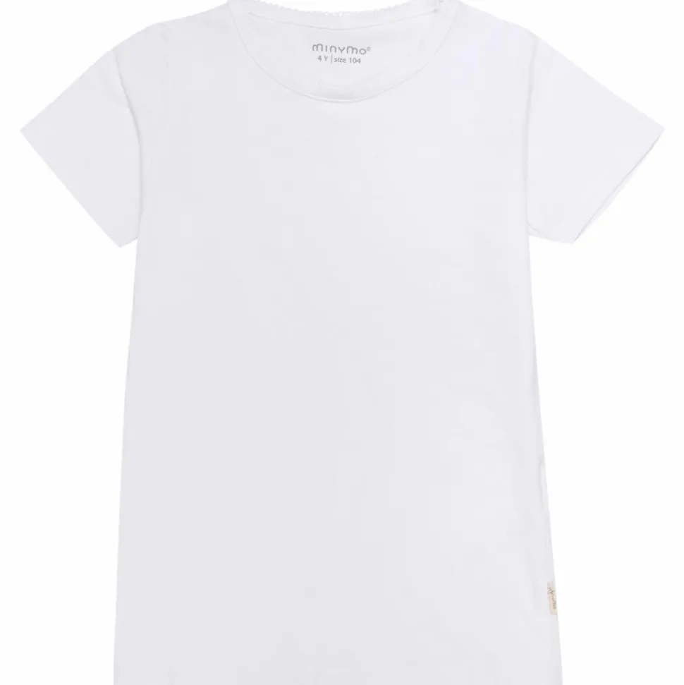 Minymo Børne T-shirt - White