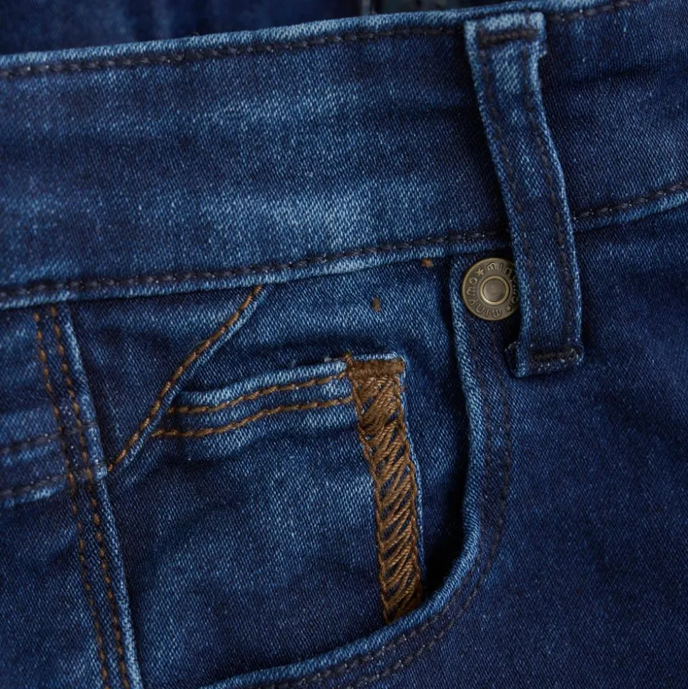 Minymo Drenge Jeans i økologisk bomuld - Dark Blue Denim