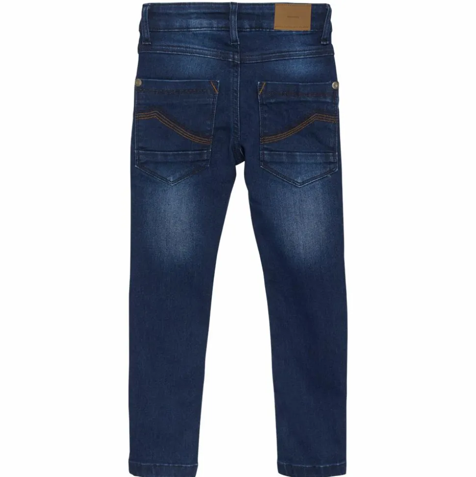 Minymo Drenge Jeans i økologisk bomuld - Dark Blue Denim