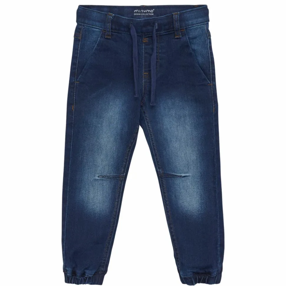 Minymo Drenge Jeans i økologisk bomuld - Dark Blue Denim
