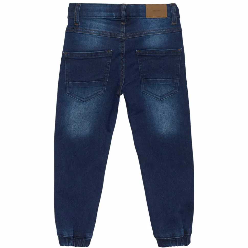 Minymo Drenge Jeans i økologisk bomuld - Dark Blue Denim