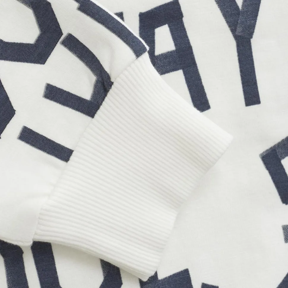 Minymo Drenge Sweatshirt - Marshmallow White