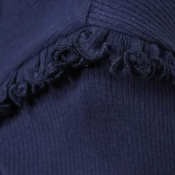 Minymo Pige Bluse - Dark Navy